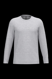 T-shirt col rond manches longues homme 2
