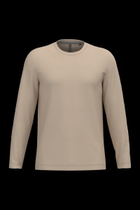 T-shirt col rond manches longues homme 3