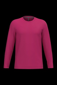 T-shirt col rond manches longues homme 7
