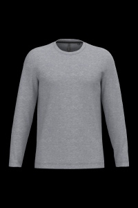T-shirt col rond manches longues homme 10