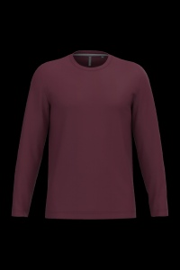 T-shirt col rond manches longues homme 4