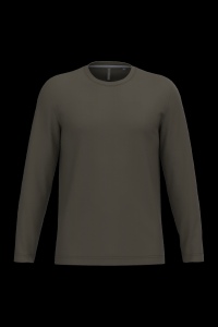 T-shirt col rond manches longues homme 19