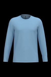 T-shirt col rond manches longues homme 14