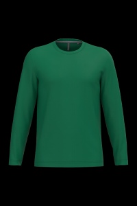 T-shirt col rond manches longues homme 11