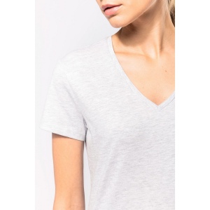 T-shirt col V manches courtes femme 27