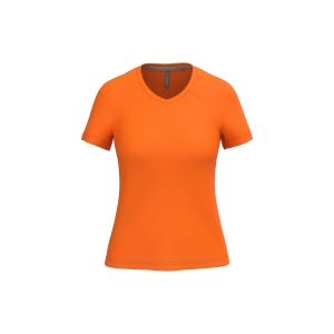 T-shirt col V manches courtes femme 8