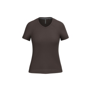 T-shirt col V manches courtes femme 12