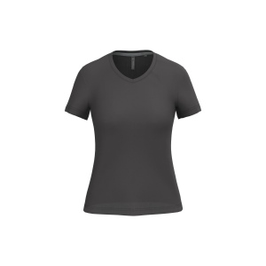 T-shirt col V manches courtes femme 4