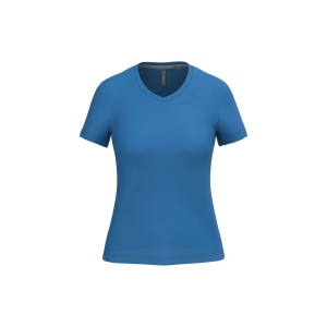 T-shirt col V manches courtes femme 6