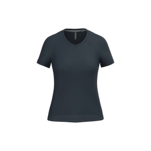 T-shirt col V manches courtes femme 7