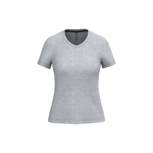 T-shirt col V manches courtes femme 14