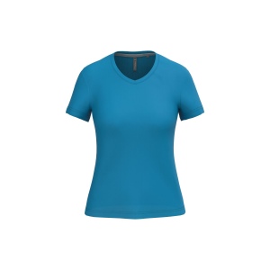 T-shirt col V manches courtes femme 15