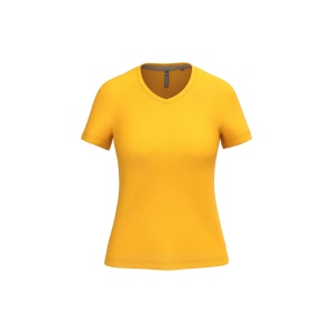 T-shirt col V manches courtes femme 11