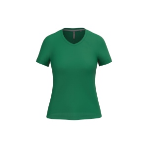 T-shirt col V manches courtes femme 13