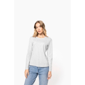 T-shirt col rond manches longues femme 27