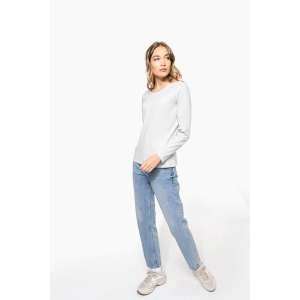 T-shirt col rond manches longues femme 29