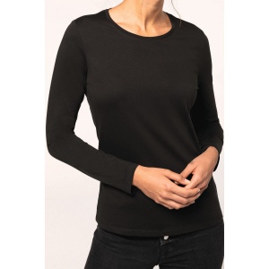 T-shirt col rond manches longues femme 31