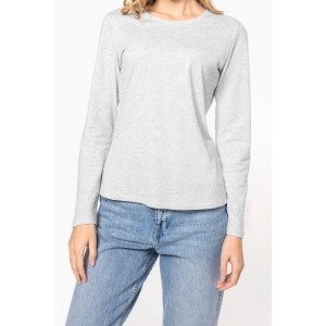 T-shirt col rond manches longues femme 32