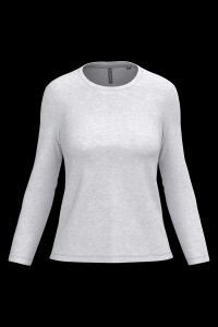 T-shirt col rond manches longues femme 2
