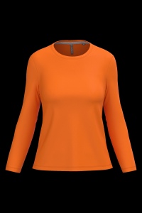 T-shirt col rond manches longues femme 16