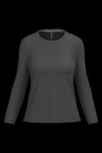 T-shirt col rond manches longues femme 20