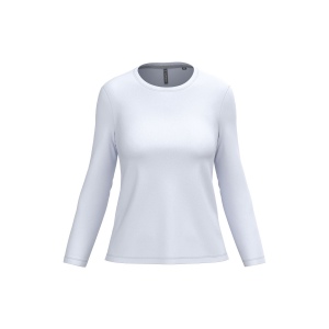T-shirt col rond manches longues femme 23
