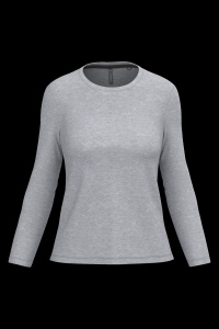 T-shirt col rond manches longues femme 10