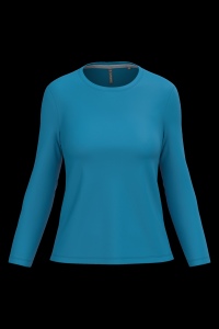 T-shirt col rond manches longues femme 9