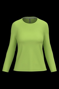 T-shirt col rond manches longues femme 6