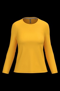 T-shirt col rond manches longues femme 13