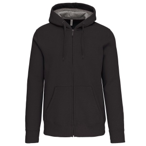 Sweat-shirt zippé capuche unisexe 4