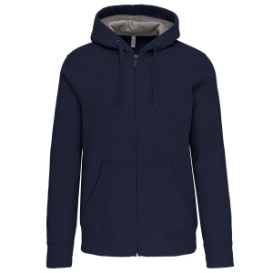 Sweat-shirt zippé capuche unisexe 7