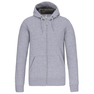 Sweat-shirt zippé capuche unisexe 8