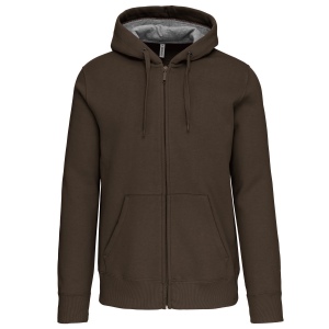 Sweat-shirt zippé capuche unisexe 5