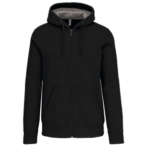 Sweat-shirt zippé capuche unisexe 3