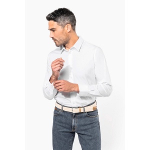 Chemise coton / élasthanne manches longues homme 21