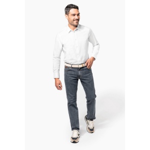 Chemise coton / élasthanne manches longues homme 22