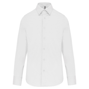 Chemise coton / élasthanne manches longues homme 4