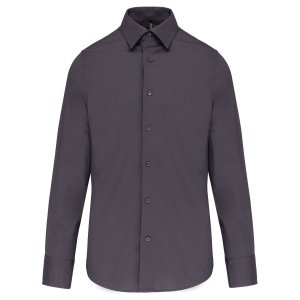 Chemise coton / élasthanne manches longues homme 5