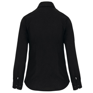 Chemise coton / élasthanne manches longues femme 8