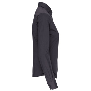 Chemise coton / élasthanne manches longues femme 17