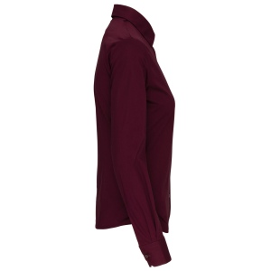 Chemise coton / élasthanne manches longues femme 19