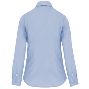 Chemise coton / élasthanne manches longues femme 9