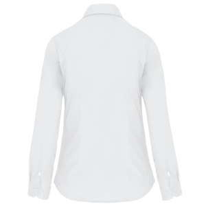 Chemise coton / élasthanne manches longues femme 10