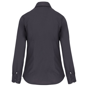 Chemise coton / élasthanne manches longues femme 11
