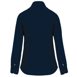 Chemise coton / élasthanne manches longues femme 12