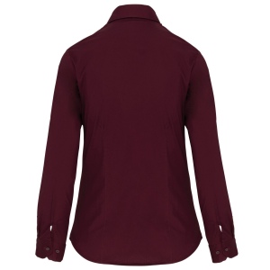 Chemise coton / élasthanne manches longues femme 13