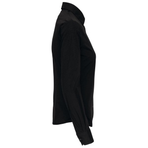 Chemise coton / élasthanne manches longues femme 14