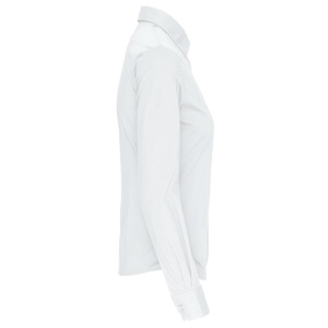 Chemise coton / élasthanne manches longues femme 16