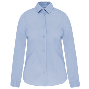 Chemise coton / élasthanne manches longues femme 3